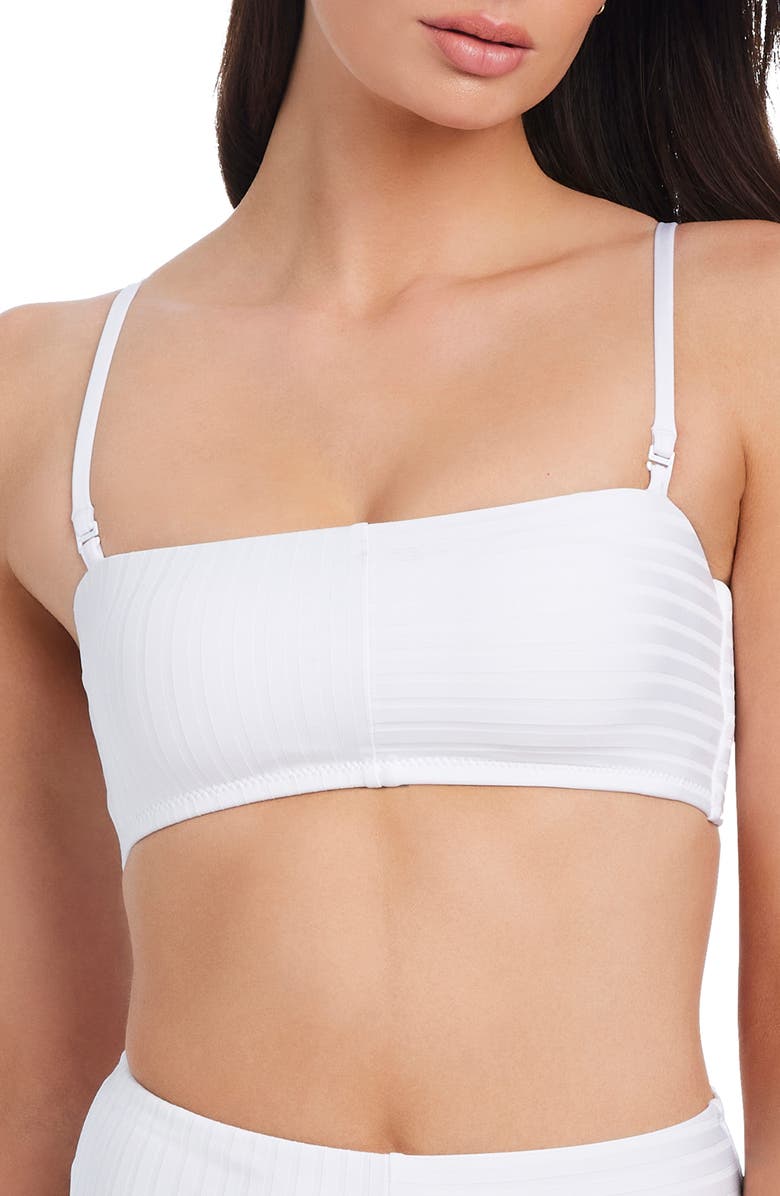 Sanctuary Bandeau Bikini Top, Main, color,