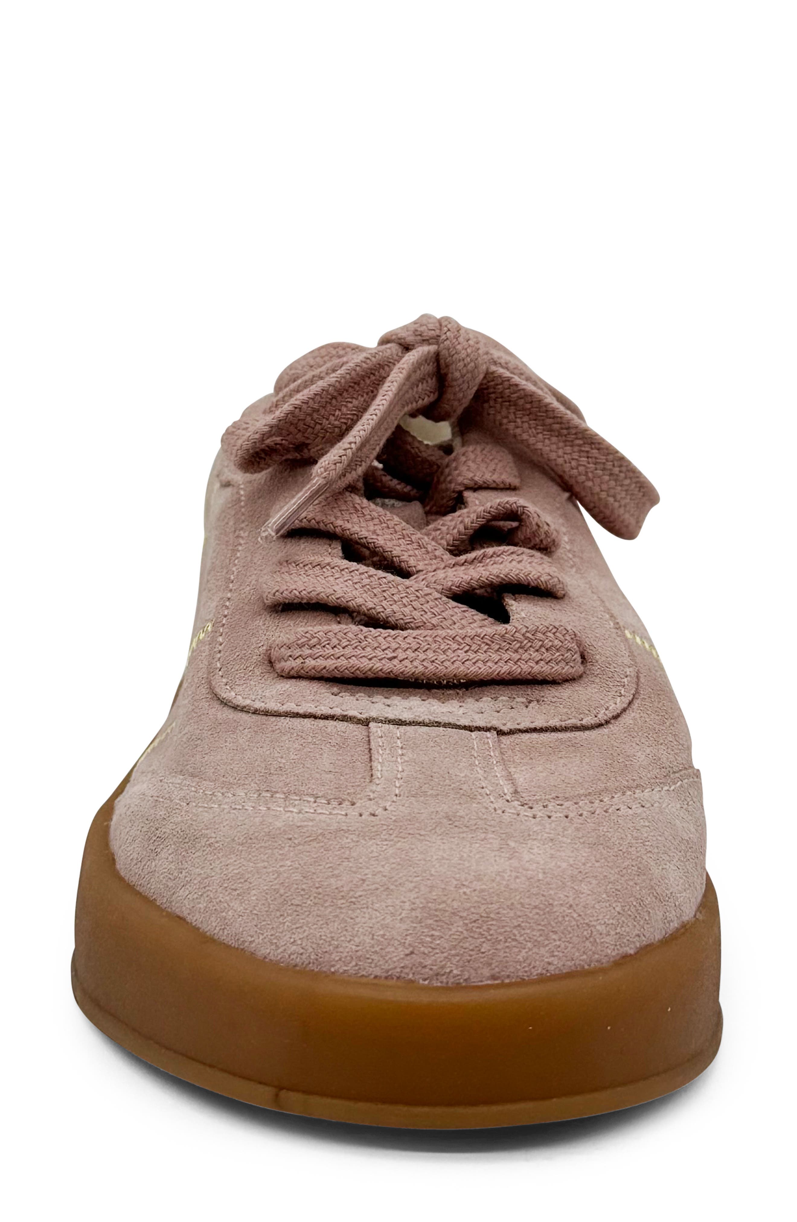 Moldova Low Top Sneaker, Alternate, color, PINK SUEDE