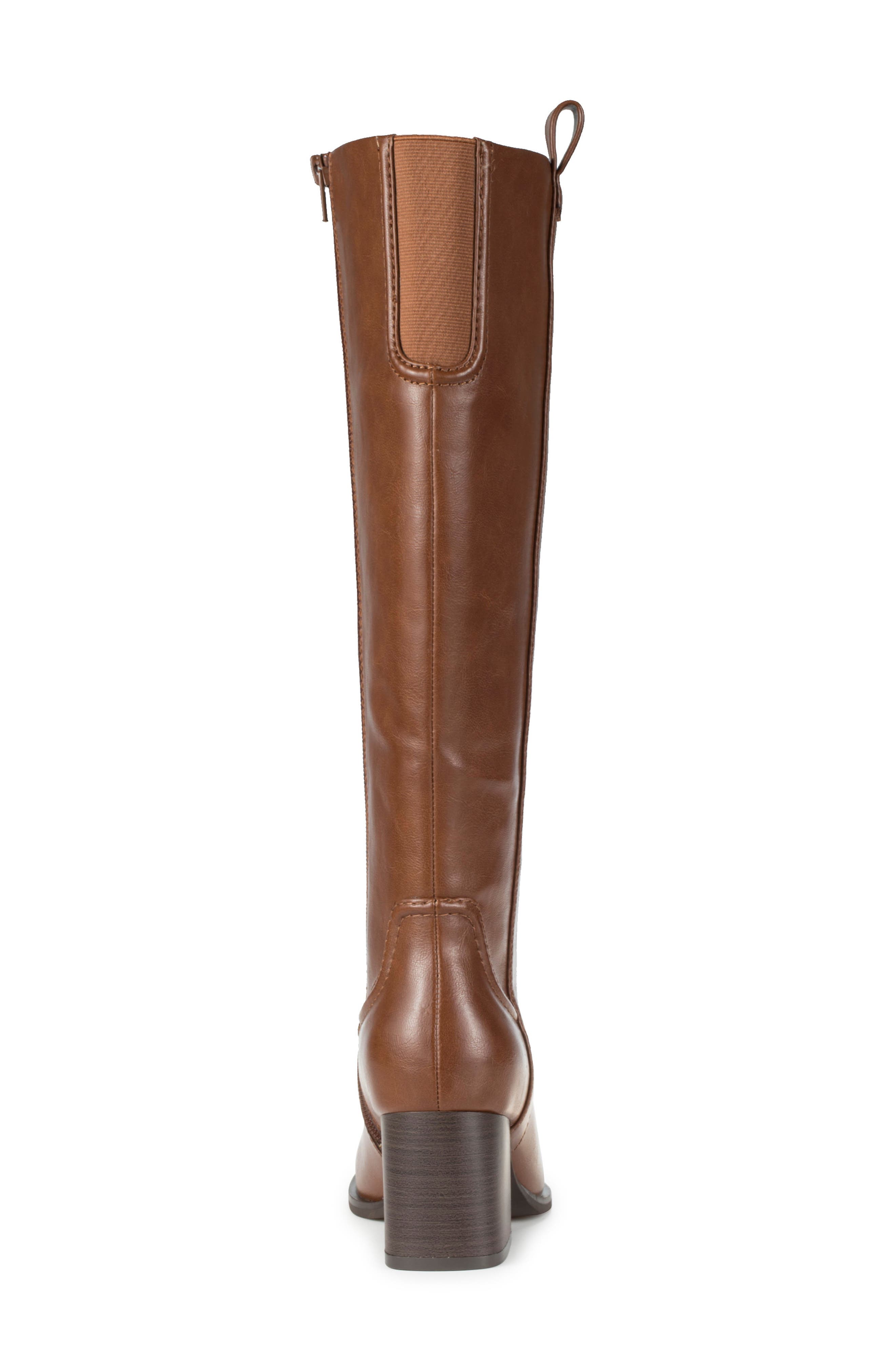 Daicy Tall Boot, Alternate, color, BRUSH BROWN