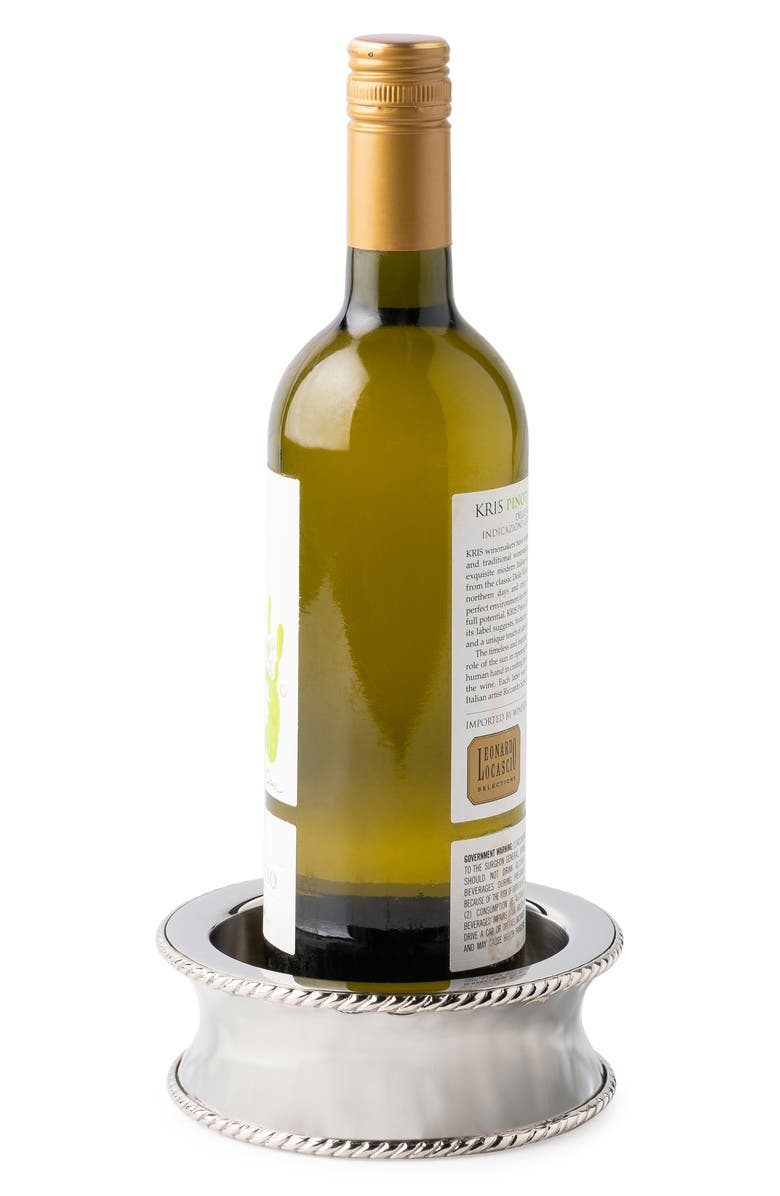 Juliska Graham Stainless Steel Wine Bottle Coaster, Alternate, color,