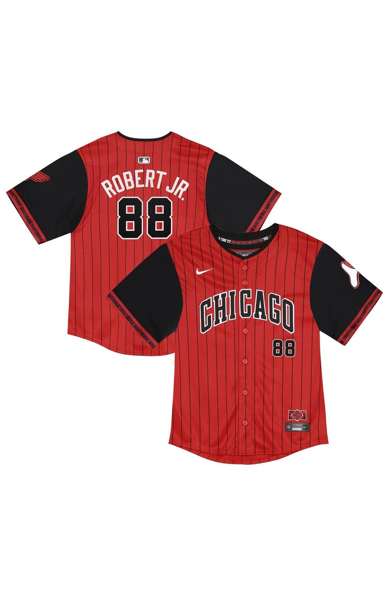 Outerstuff Toddler  Luis Robert Jr. Red/Black Chicago White Sox City Connect 2025 Limited Player Jersey, Main, color, Red