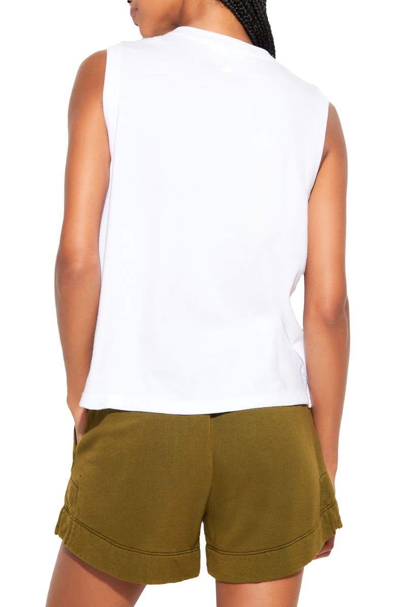 Spiritual Gangster Earth Magic Bowery Tank, Alternate, color, White