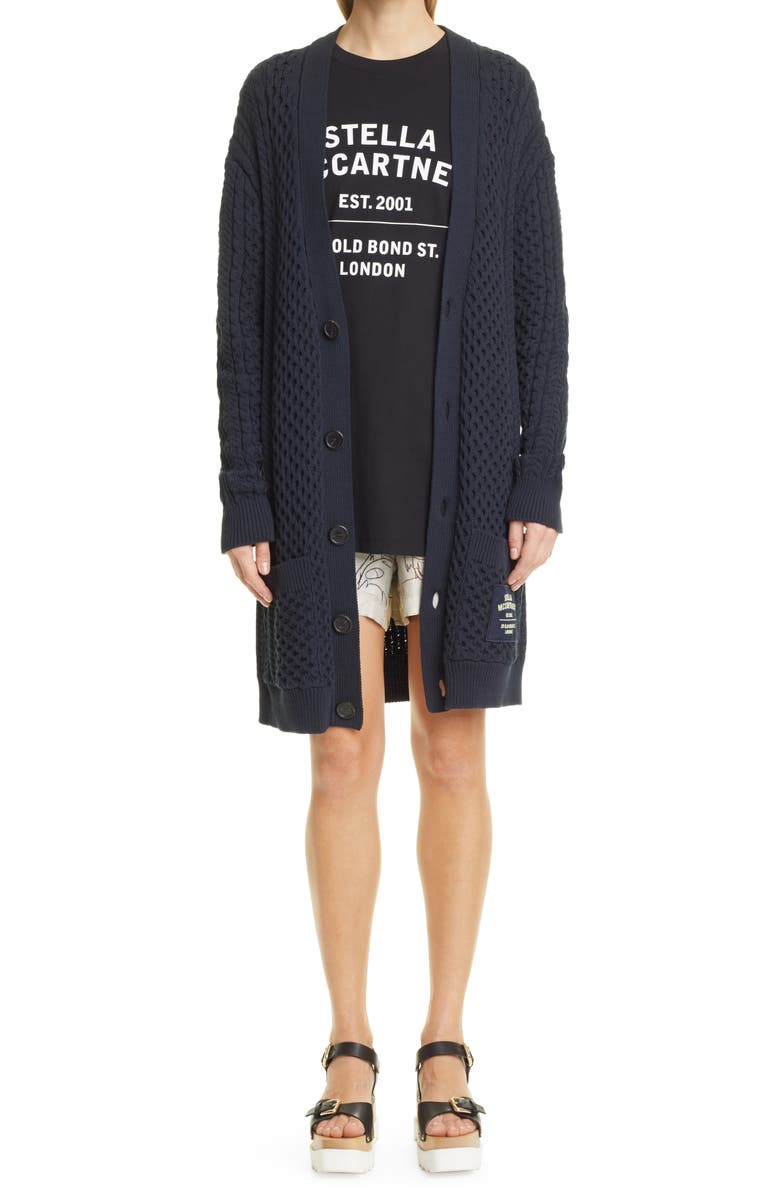 Stella McCartney 23 OBS Graphic Organic Cotton Tee, Main, color,