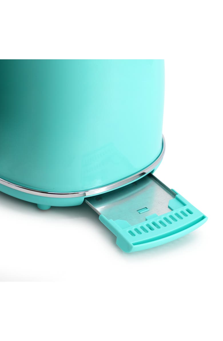 Megachef 1.8 Quart Electric Tea Kettle and 2 Slice Toaster Combo, Alternate, color, 