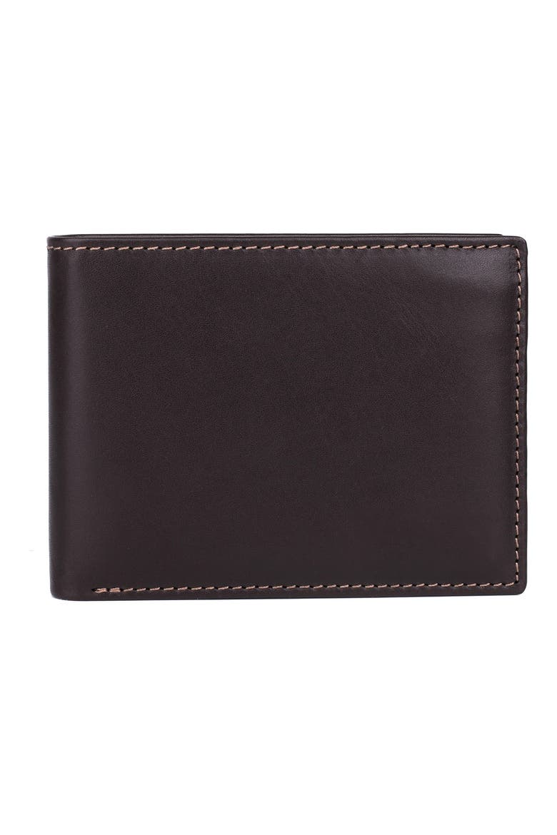 Dopp RFID Convertible Thinfold Wallet, Main, color, BROWN
