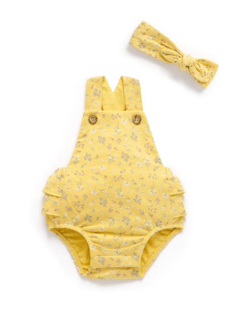 Sunshine Ruffle Romper & Headband