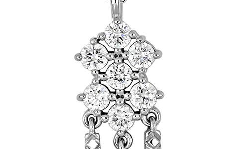 Bony Levy Rita 18k White Gold Diamond Pendant Necklace In Silver