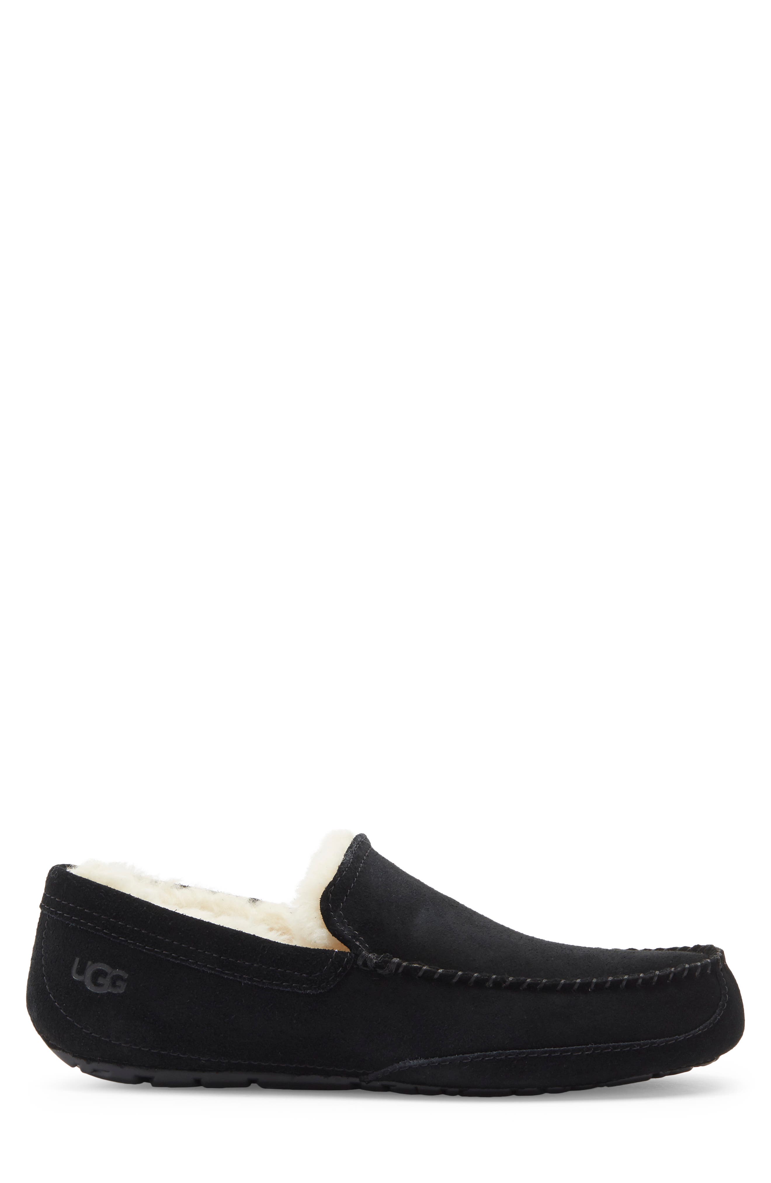 Linscot Slipper, Alternate, color, BLACK
