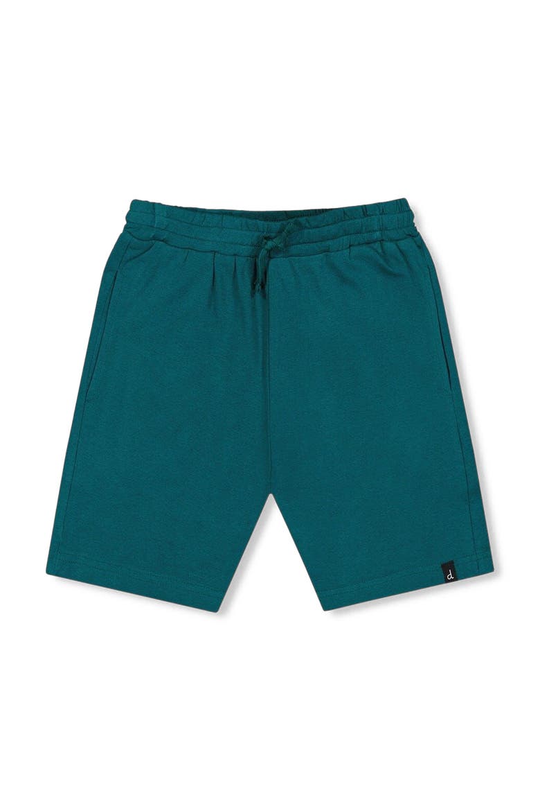 Organic Cotton Jersey Shorts, Main, color, Teal