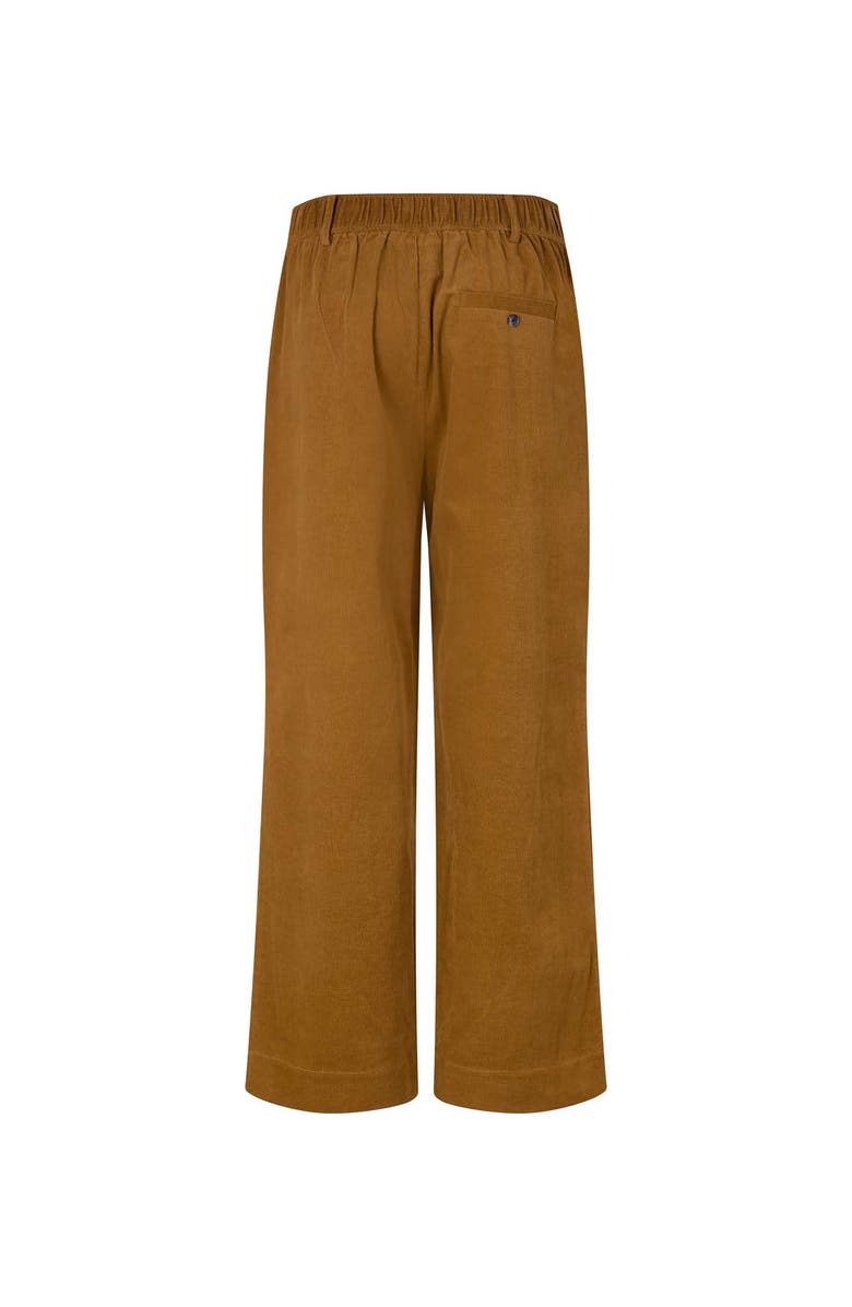 Masai Copenhagen MaPerli Velvet Cropped Pants, Alternate, color, Breen