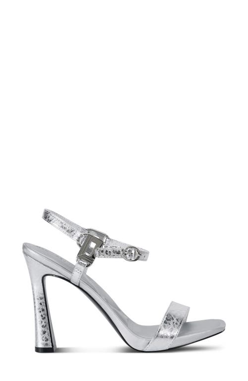 Karl Lagerfeld Women's Cybil High-heel Sandals In Silver