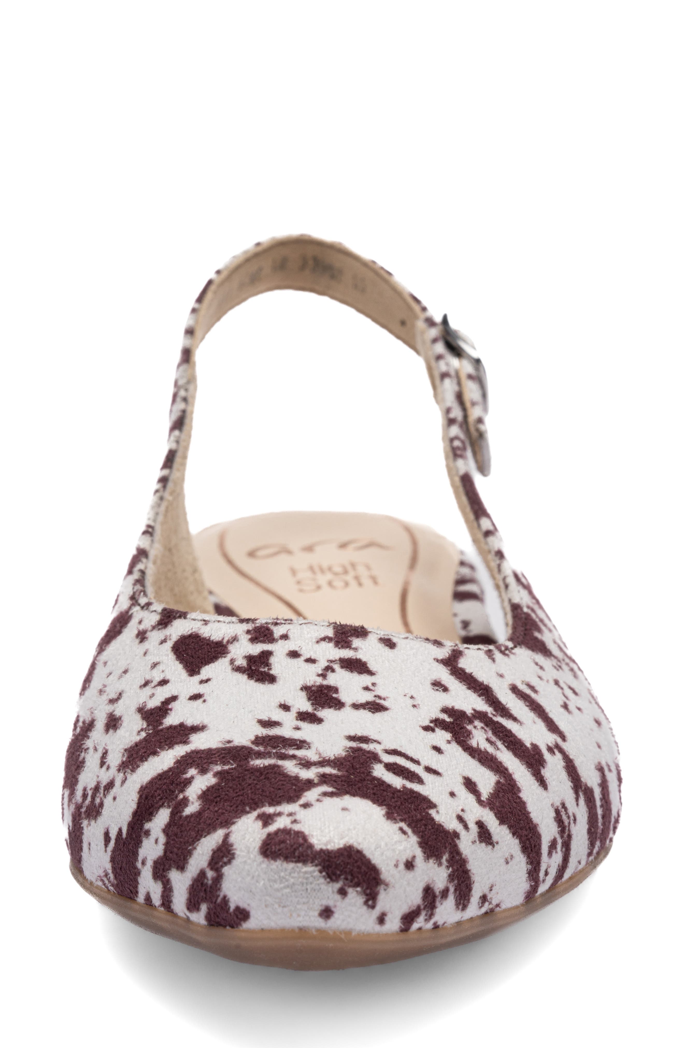 ara Pixie Slingback Pump, Alternate, color, Mocca