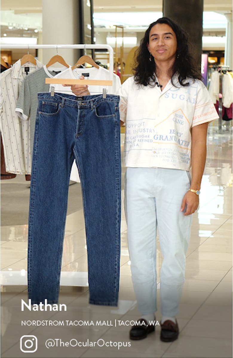New Standard Straight Leg Jeans, sales video thumbnail