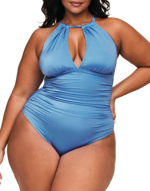 Adore Me Joan Swimwear One Piece In Dark Blue