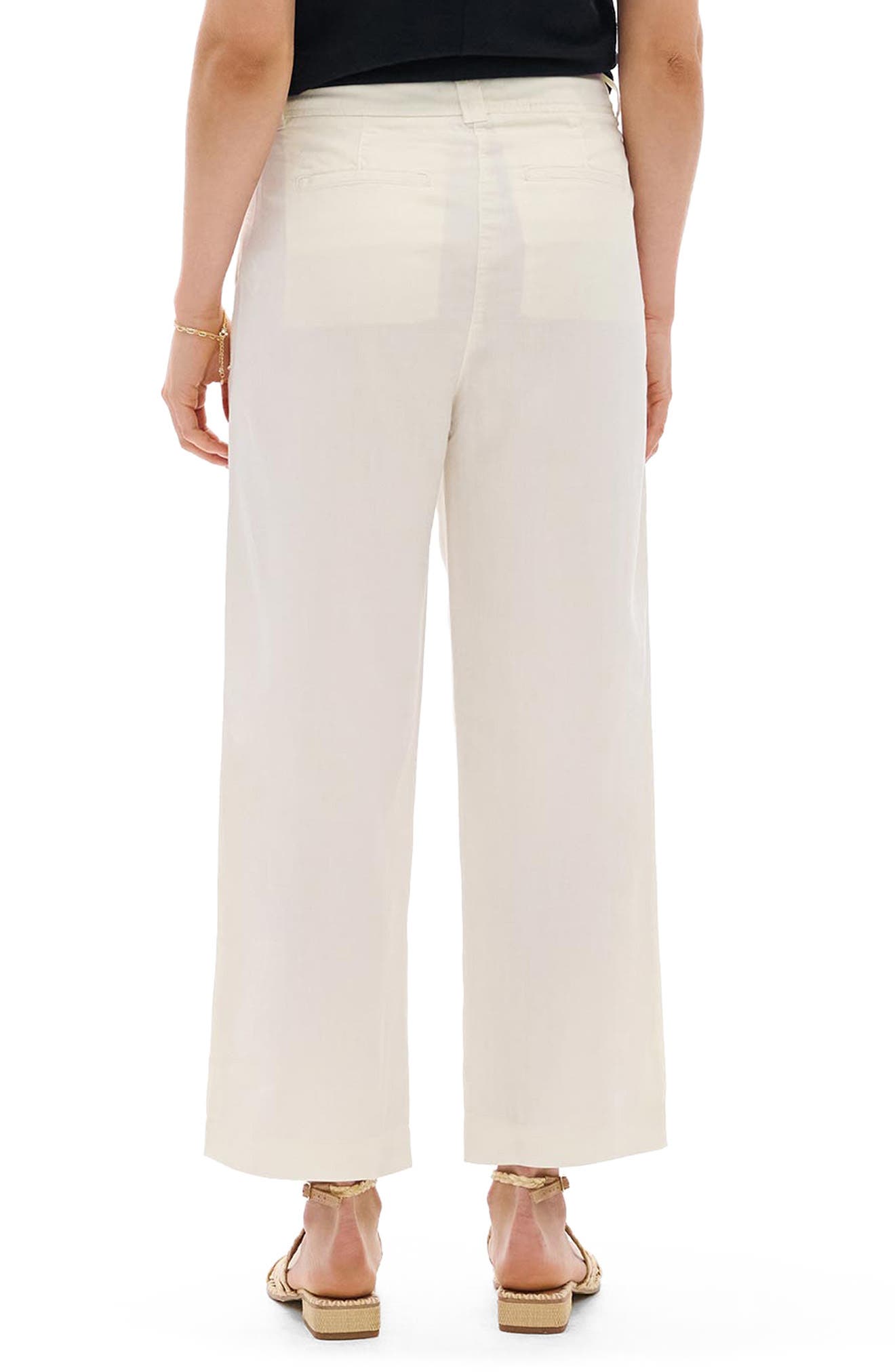 Whisper White Wide Leg Pants - image 2