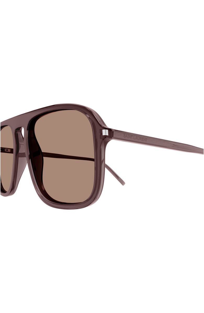 Saint Laurent 58mm Square Sunglasses, Alternate, color, 