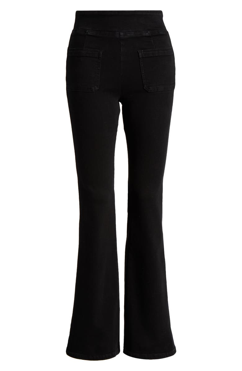 FRAME Jetset Flare Pull-On Jeans, Alternate, color,