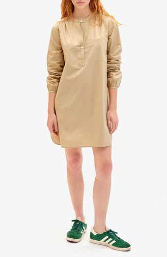 Clare V. St. Martin Poplin Shirtdress