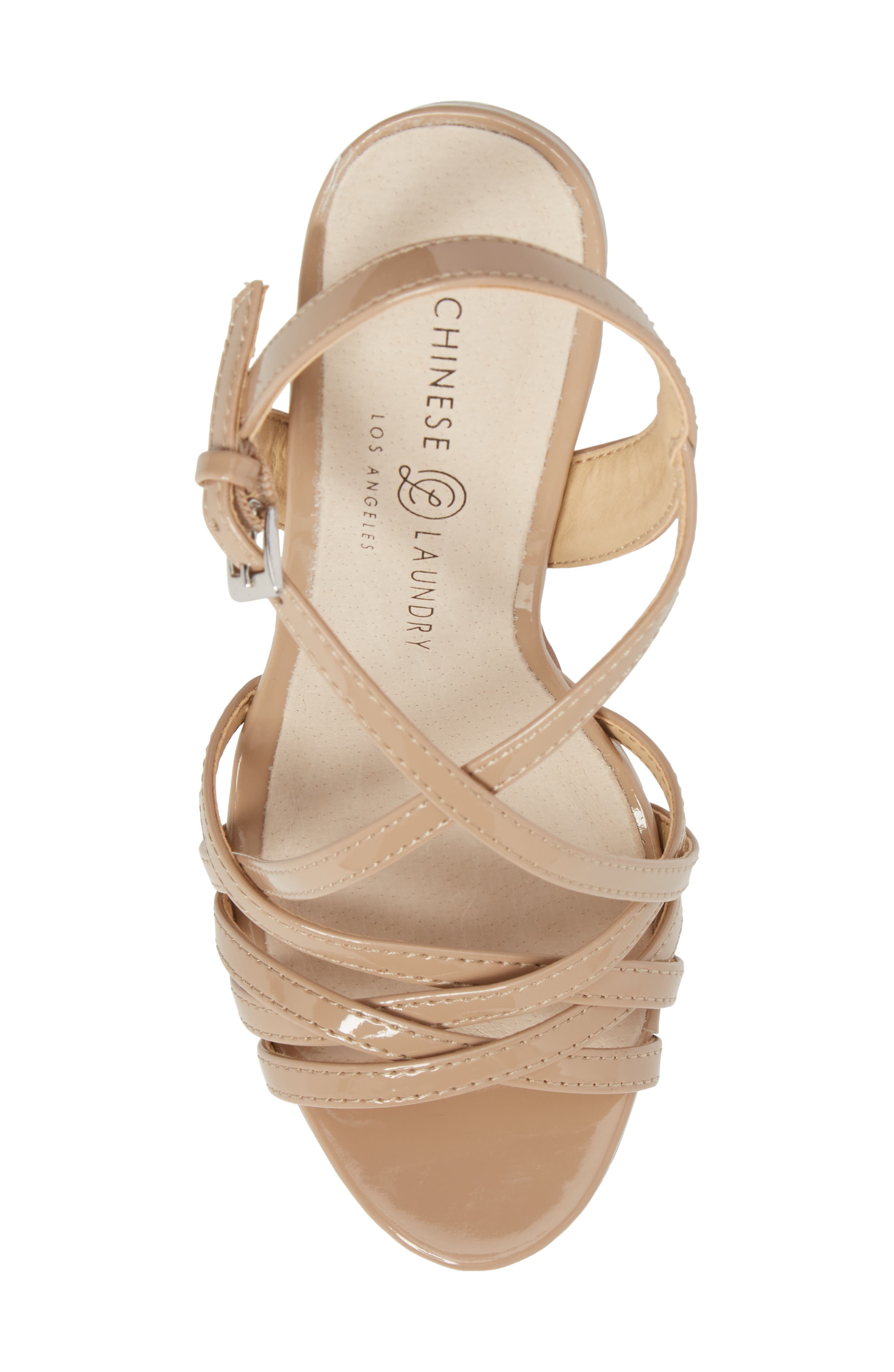 Chinese Laundry Teaser2 Platform Sandal, Alternate, color, Nude