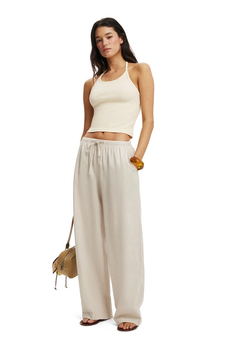 Women's Haven Wide Leg Pant, Alternate, color, Natural