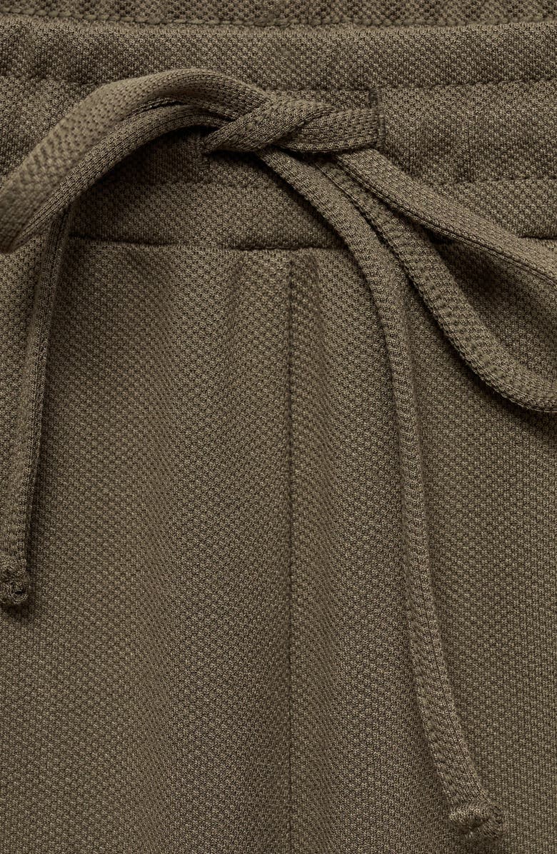 MANGO Tie Waist Wide Leg Pants, Alternate, color, 