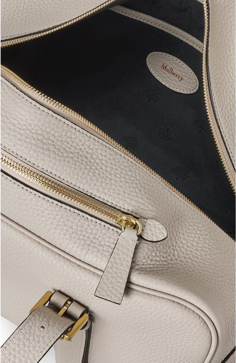 Mulberry Boston Shoulder Bag, Alternate, color, Chalk