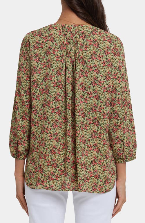 Nydj Pintuck Top In Multi