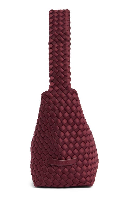 Naghedi Small Nomad Hobo In Burgundy
