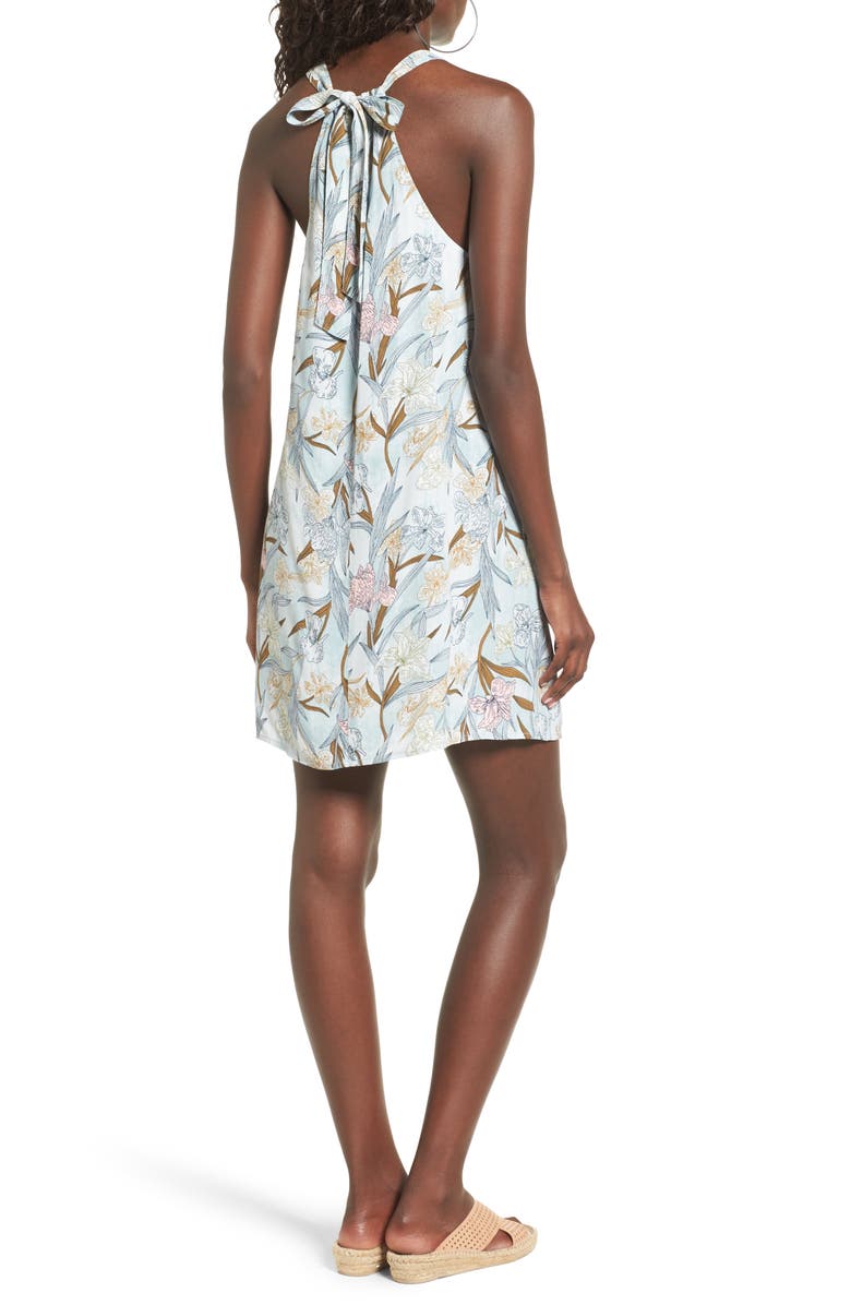 BP. Print Halter Dress, Alternate, color, 