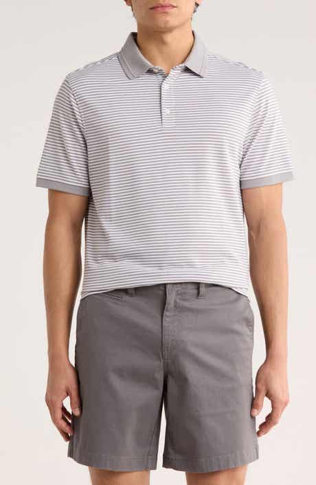 14th & Union Stripe Cotton Blend Polo