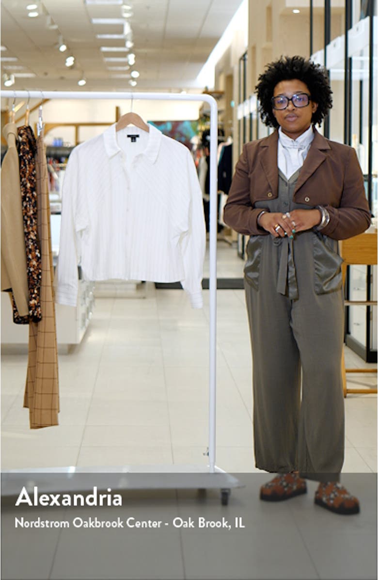 Stripe Button-Up Top, sales video thumbnail