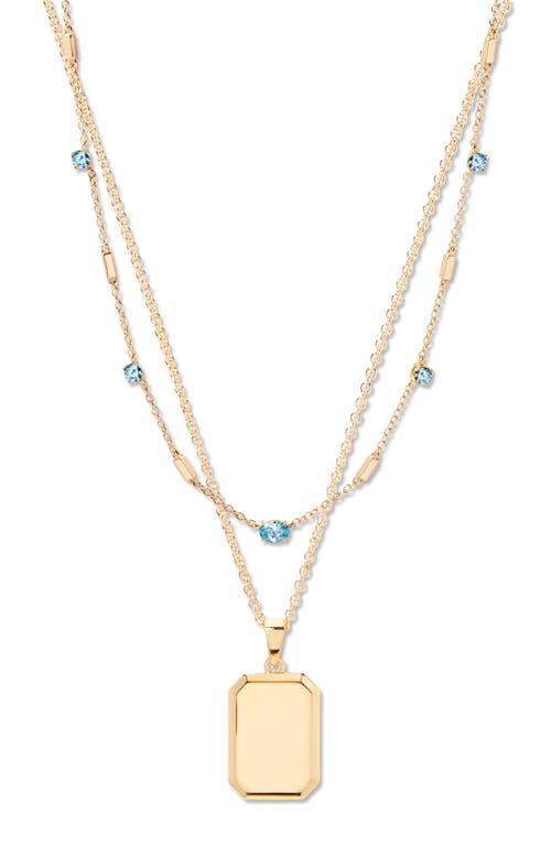 Brook & York Brook And York Willow Birthstone Layering Set In Gold December