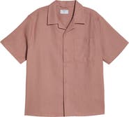 Percival Linen & Cotton Camp Shirt