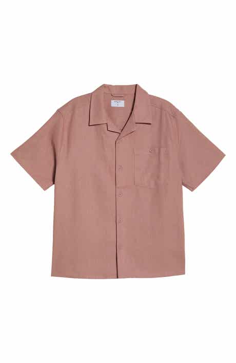Linen & Cotton Camp Shirt