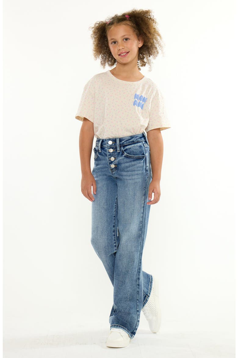 Iris High Rise 90s Flare Jeans, Alternate, color, Medium Wash