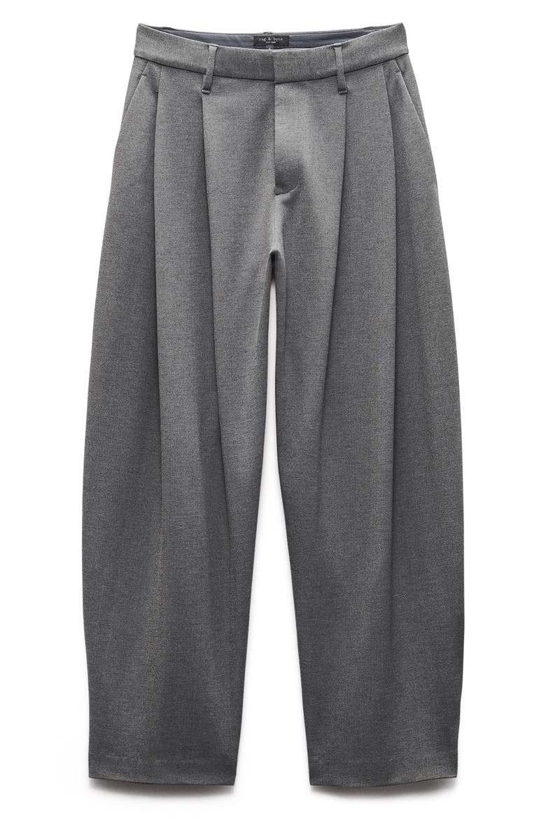Cecily High Waist Ankle Straight Leg Ponte Knit Pants, Alternate, color, CHARCOAL