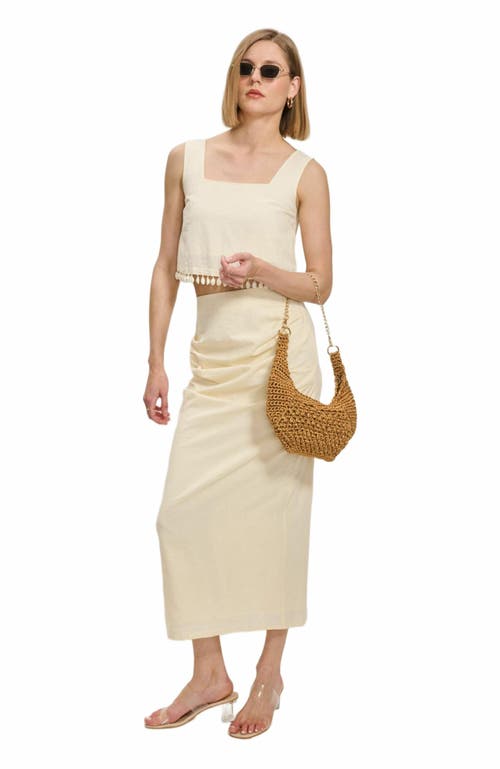 Moda Luxe Soraya Shoulder Bag In Natural
