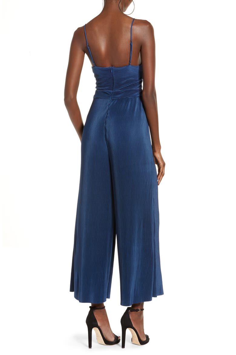 Cutout Jumpsuit, Alternate, color, MIDNIGHT NAVY