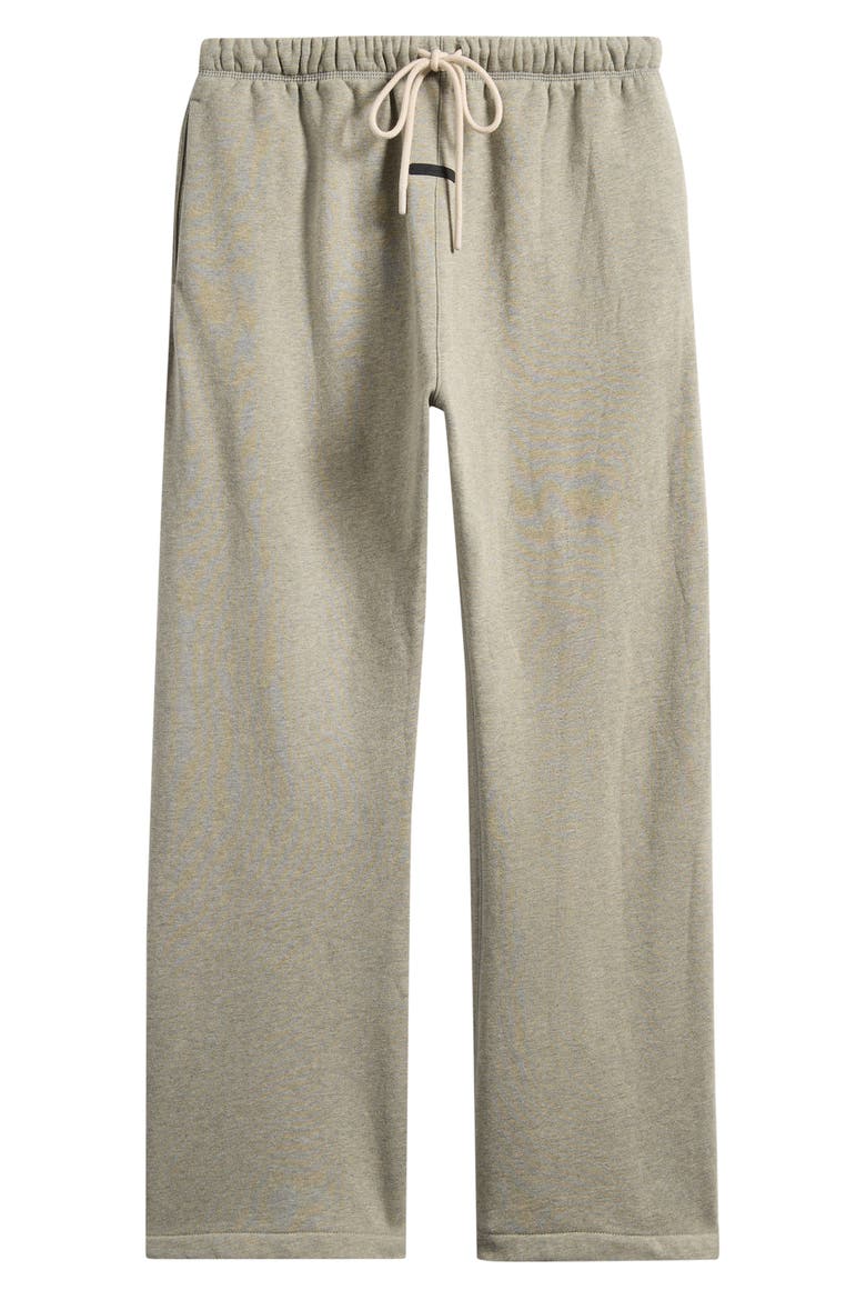 Signature Flare Sweatpants, Alternate, color, WASHED SEAL HEATHER