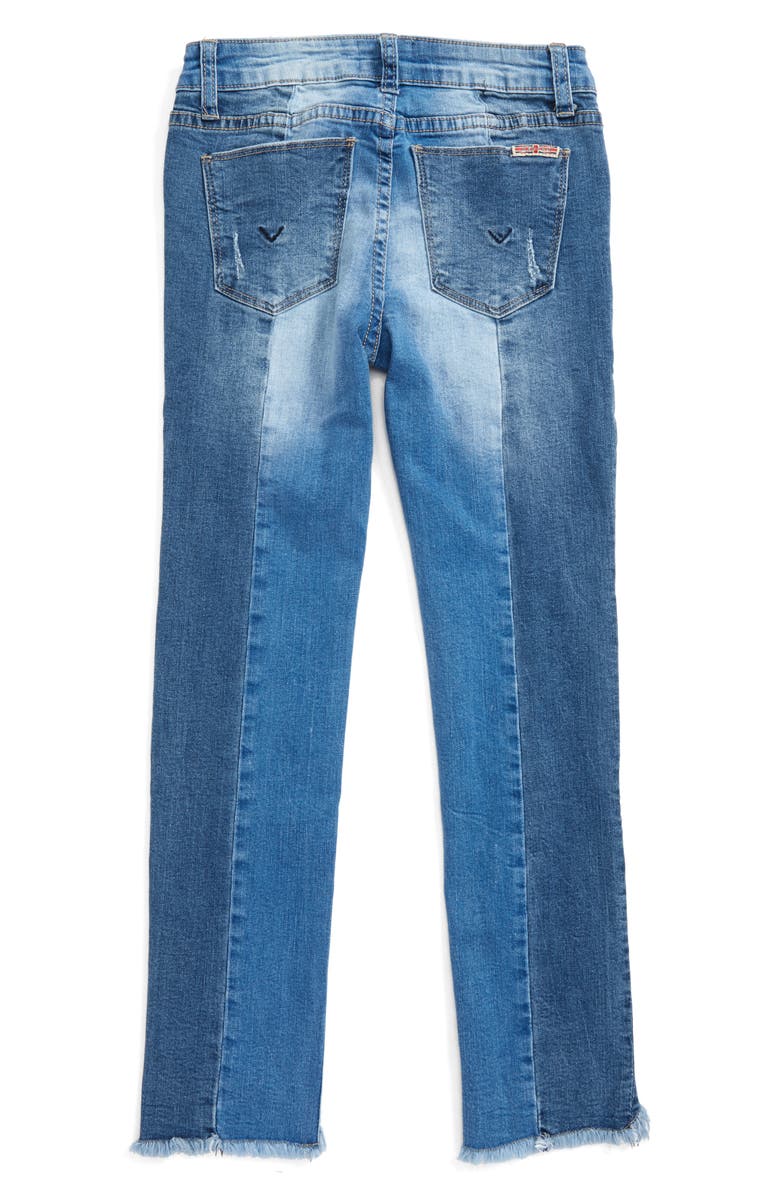 Hudson Kids Redone Crop Skinny Jeans, Alternate, color, 