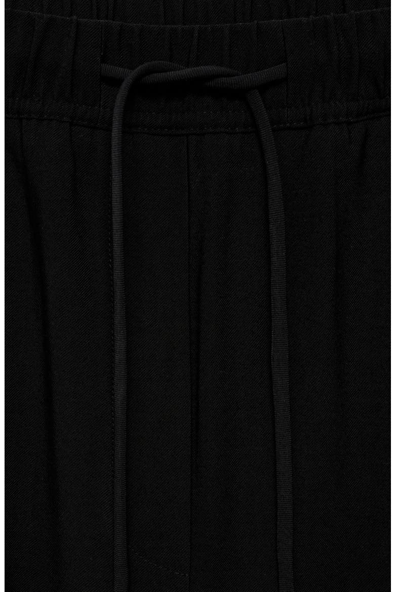 Elastic Waist Jogger Trousers, Alternate, color, BLACK