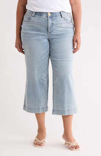 Wide Leg Crop Jeans