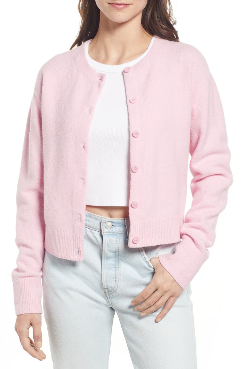 & Other Stories Button-Up Cardigan, Main, color, 
