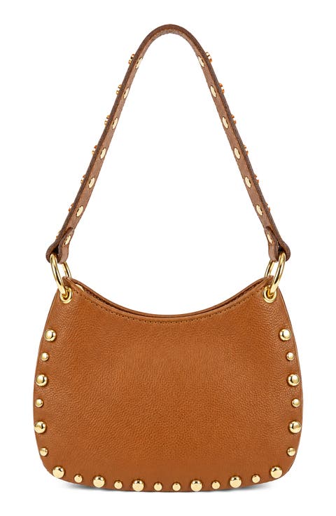 Matilda Studded Leather Shoulder Bag