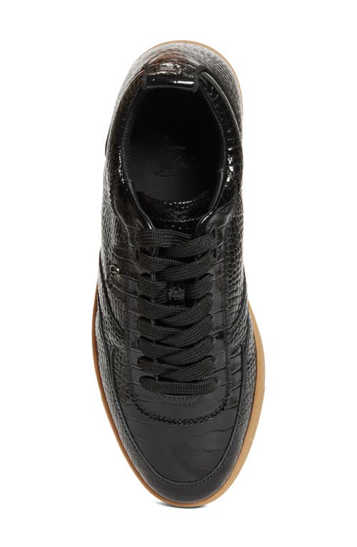Christian Louboutin Tutti Rui Sneaker In Black
