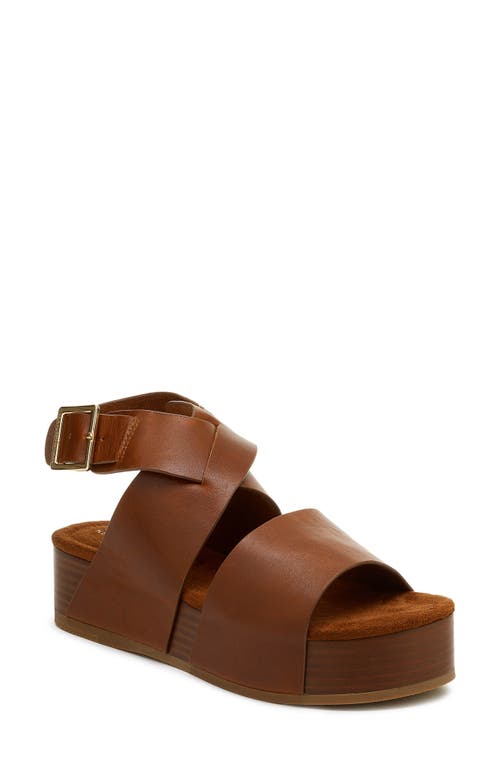 Kelsi Dagger Brooklyn Dunes Platform Sandal in Peanut 