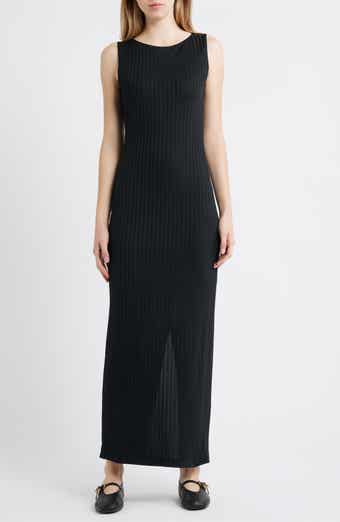 rag & bone Natalia Boat Neck Sleeveless Maxi Dress