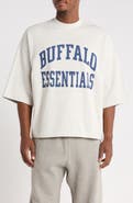 Fear of God Essentials Buffalo Bills Merch Oversize Cotton Graphic T-Shirt