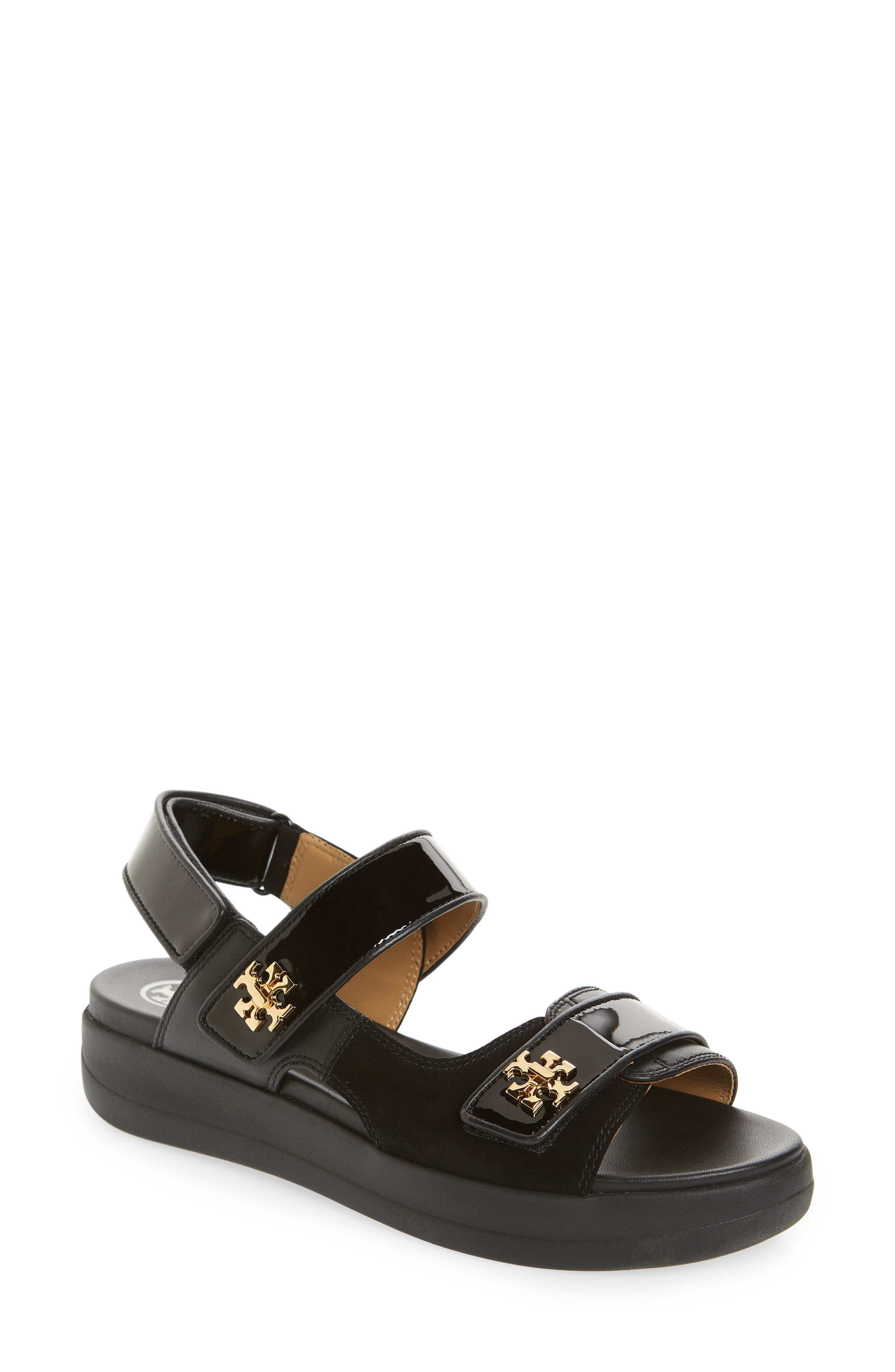 Kira Sport Sandal, Main, color, PERFECT BLACK / PERFECT BLACK