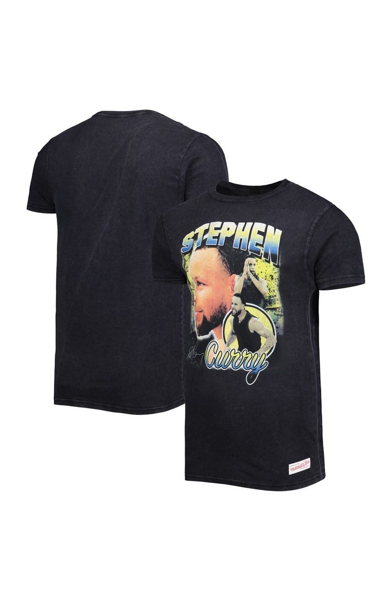Mitchell & Ness Men's Mitchell & Ness Black Stephen Curry Golden State Warriors 2023 NBA All-Star Game Concert T-Shirt, Alternate, color, 
